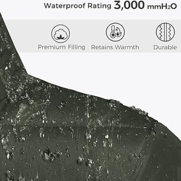 Women's‎ Warm Winter Coat Heavy Puffer Jacket Parka with Fur Trimmed Hood - Picture 2 of 6